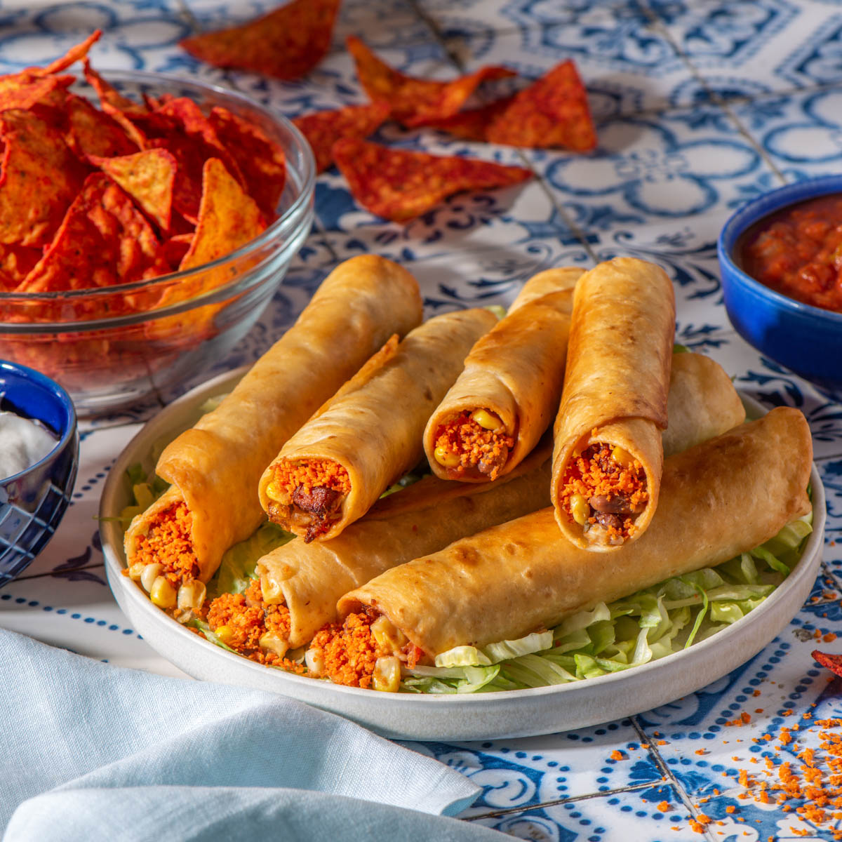 Doritos® Flamin’ Hot® Cool Ranch Veggie Taquitos Tasty Rewards
